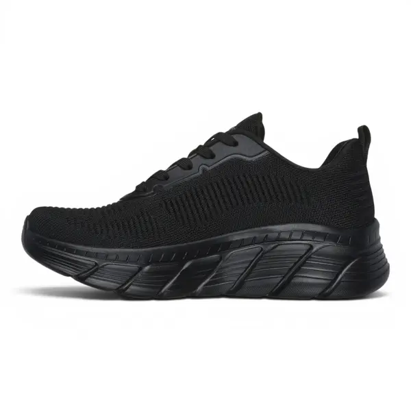 117385-BBK Ženske tenisice BOBS B Flex Hi Flying crne Skechers