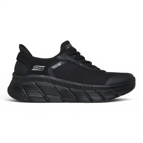 117391-BBK Ženske tenisice BOBS B Flex Hi Linear Force crne Skechers