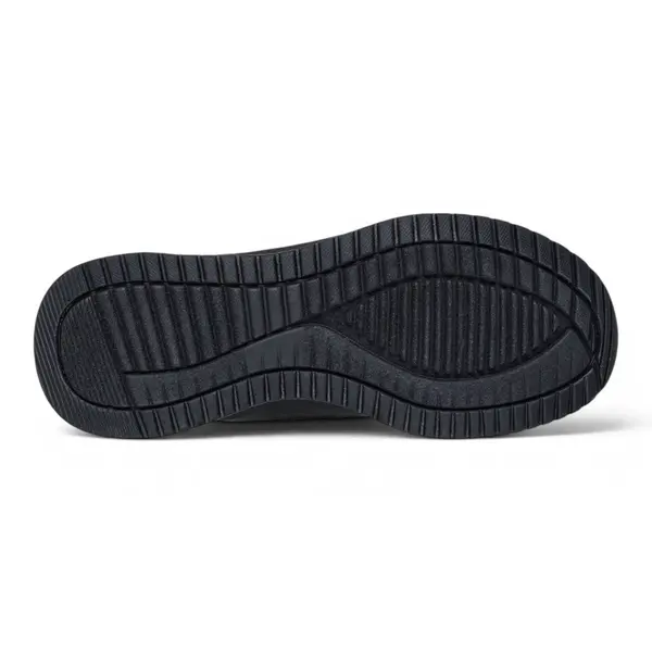 117624-BBK Ženske slip-on BOBS Squad 4 Staple Look crne Skechers
