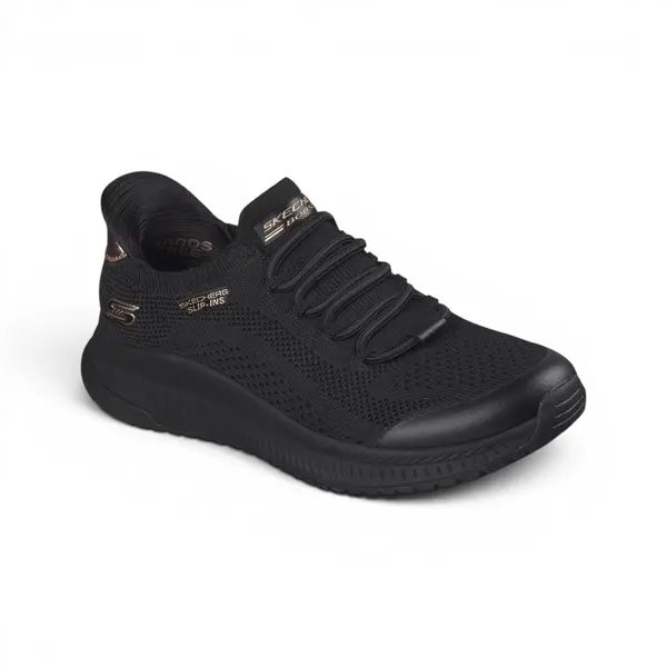 117743-BBK Crne ženske tenisice BOBS Squad 4 Dire Step – Skechers