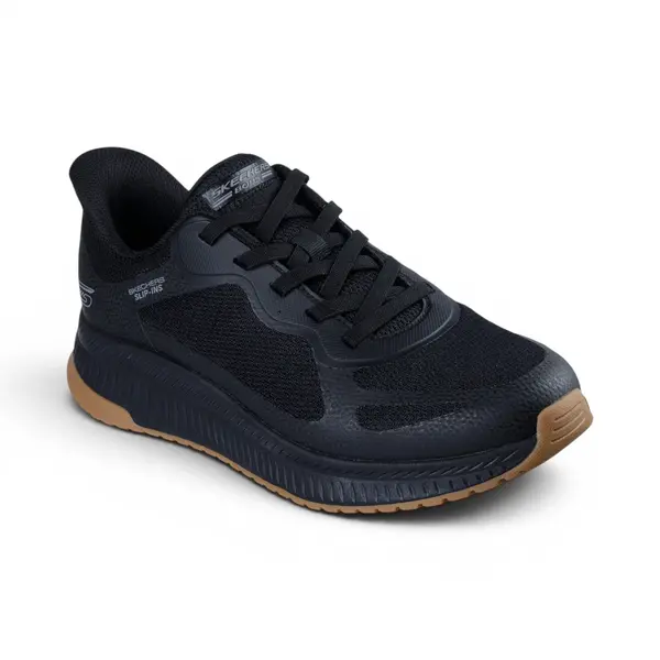118423-BBK Crne muške tenisice BOBS Squad 4 – Skechers