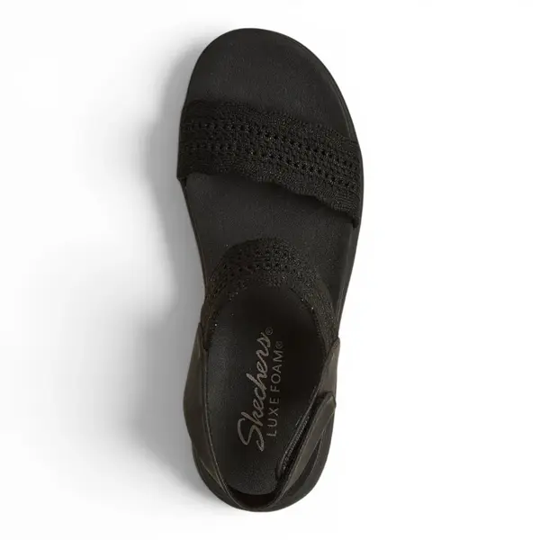 119559-BBK Crne ženske sandale Arya Favorite Finds – Skechers
