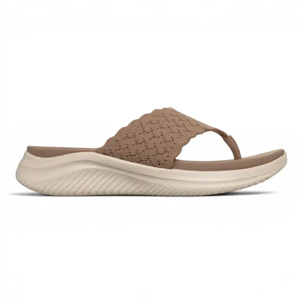 119971-MOC Smeđe ženske natikače Ultra Flex 3.0 Sandal Rhythm – Skechers