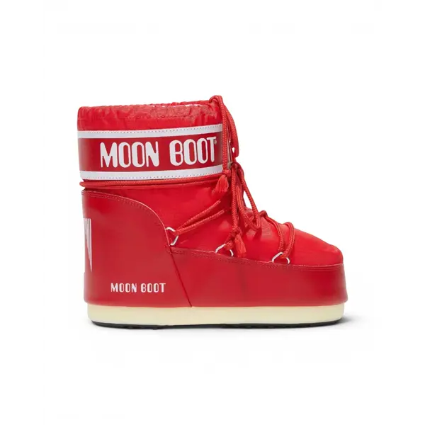 1409340-D001 Moon Boot Icon Low Nylon Red