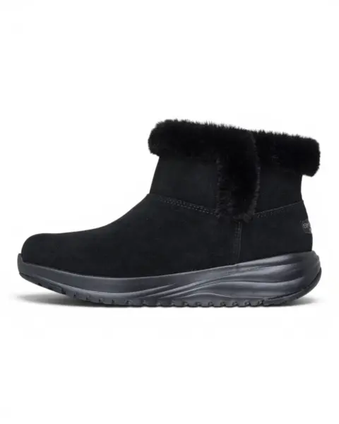 144775-BBK Crne ženske gležnjače On-the-GO Stellar Cozy Step – Skechers