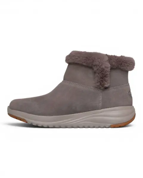 144775-DKTP Sive ženske gležnjače On-the-GO Stellar Cozy Step – Skechers