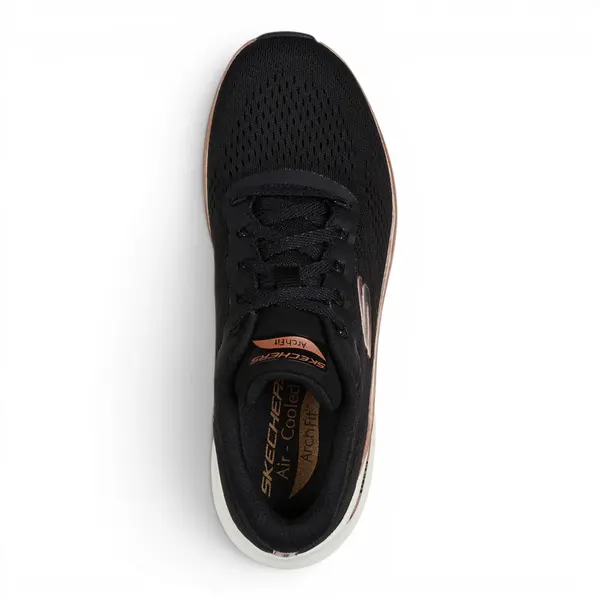 150067-BKRG Crno-roze ženske tenisice Arch Fit 2.0 Glow TH – Skechers