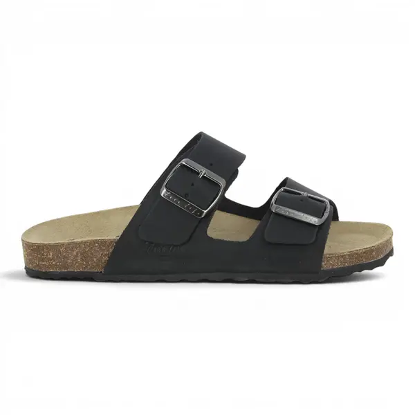 1758UFL-NERO Free Life rustic nero muška natikača