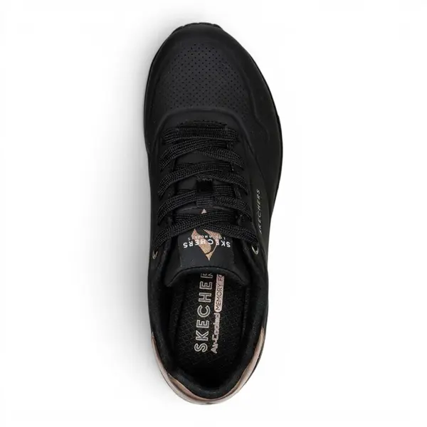 177094-BBK Crne ženske tenisice UNO Golden Air – Skechers