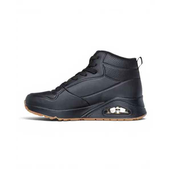 177097-BBK Crne ženske tenisice/gležnjače Uno Stand High – Skechers