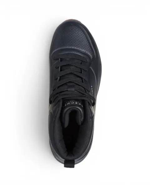 177097-BBK Crne ženske tenisice/gležnjače Uno Stand High – Skechers
