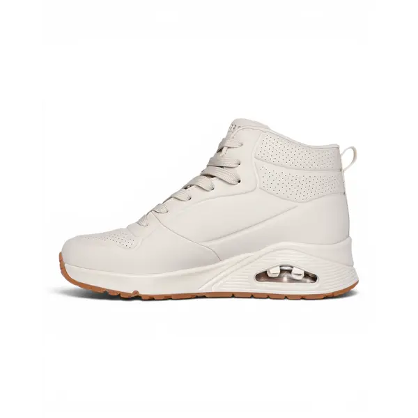 177097-OFWT Bež ženske tenisice/gležnjače Uno Stand High – Skechers