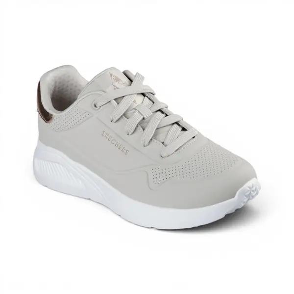 177291-NAT Bež ženske tenisice Uno Lite Shimmer Along – Skechers