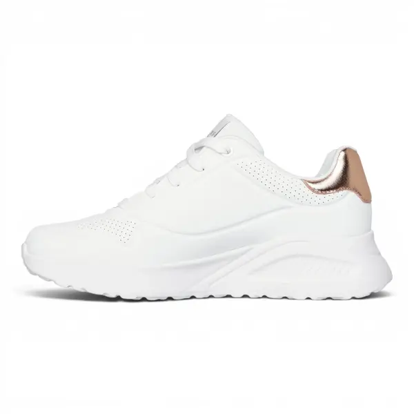 177291-WHT Bijele ženske tenisice Uno Lite Shimmer Along – Skechers