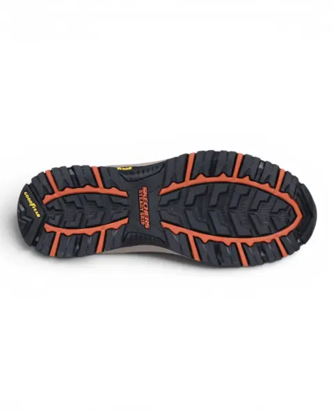 204634-BRN Smeđe muške čizmice Arch Fit Dawson Raveno – Skechers