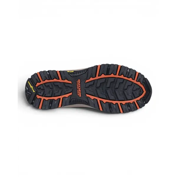 204634-BRN Smeđe muške čizmice Arch Fit Dawson Raveno – Skechers