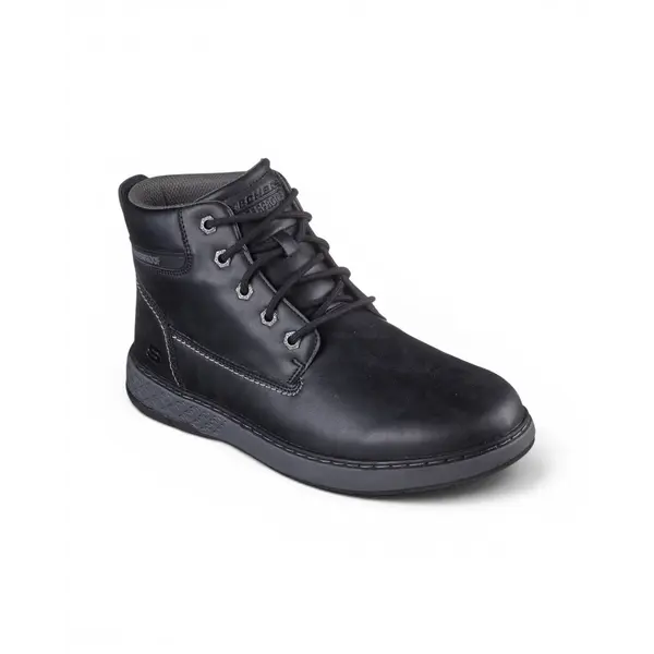 205235-BLK Crne muške gležnjače Garlan Deno – Skechers