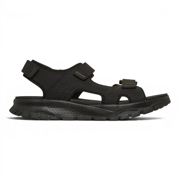 205724-BBK Crne muške sandale Wagner Avalon – Skechers