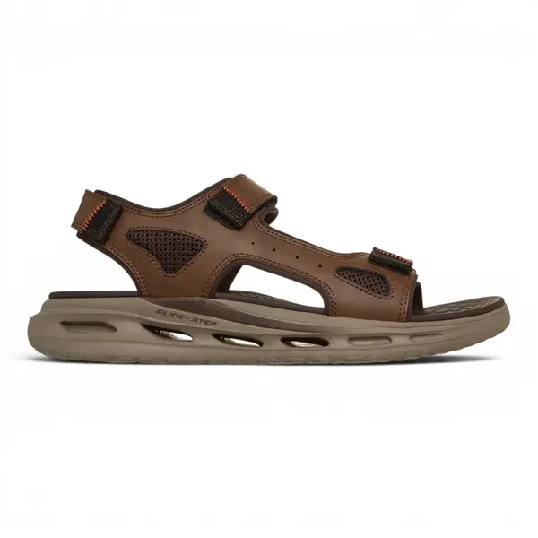 211371-BRN Orvan SD Gamble sandale smeđe – Skechers