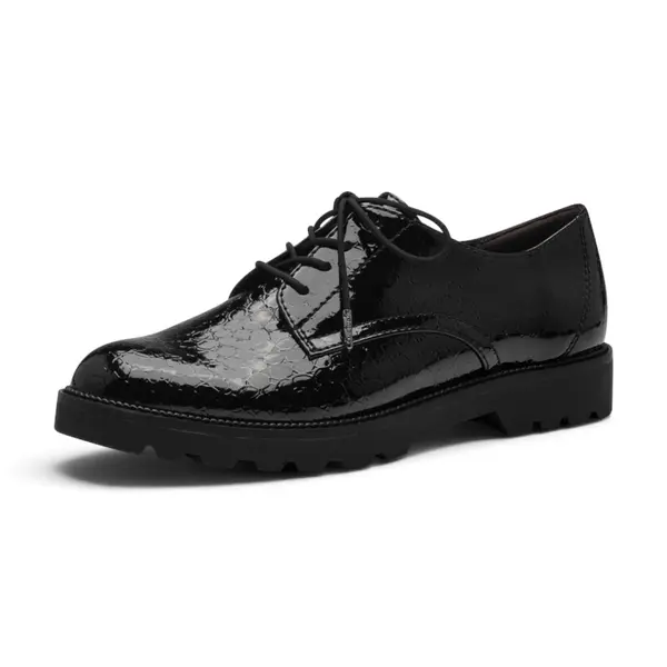 23605-41-087 Tamaris cipela BLK PATENT STR