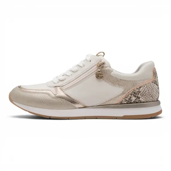 23613-46-454 Tamaris ženska tenisica IVORY STRUCT.