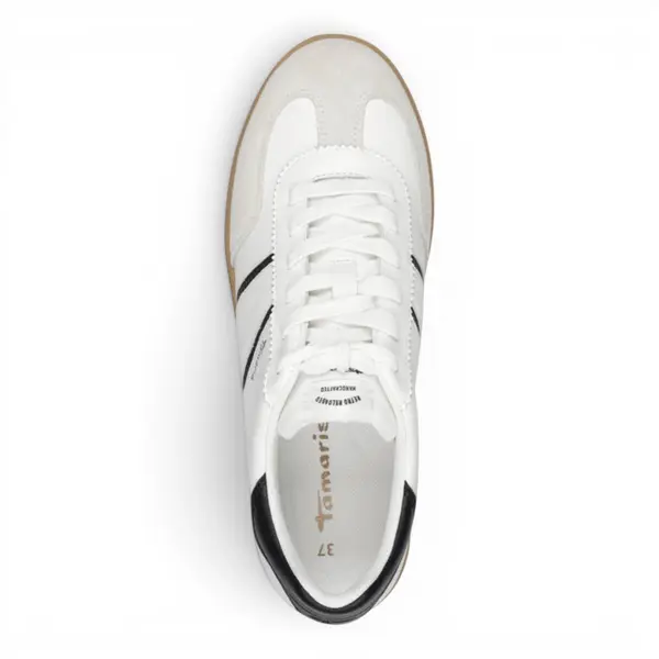 23624-43-125 Tamaris ženska tenisica WHITE/BLACK