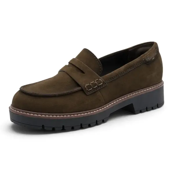 24752-47-722 Tamaris ženska mokasina OLIVE