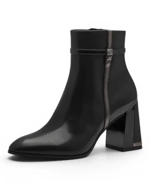 25024-43-094 Tamaris ženska gležnjača BLACK/PEWTER