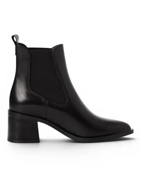 25301-45-003 Tamaris ženska gležnjača BLACK LEATHER