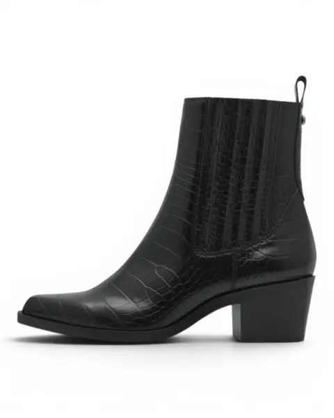 25310-43-028 Tamaris ženska gležnjača BLACK CROCO