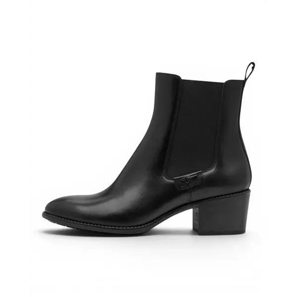 25325-45-003 Tamaris ženska gležnjača BLACK LEATHER
