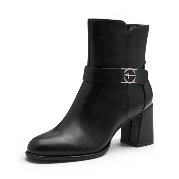 25337-45-001 Tamaris ženska gležnjača BLACK
