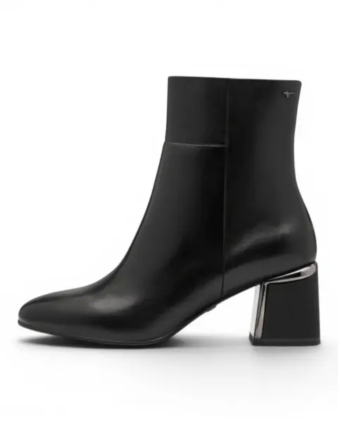 25341-45-003 Tamaris ženska gležnjača BLACK LEATHER