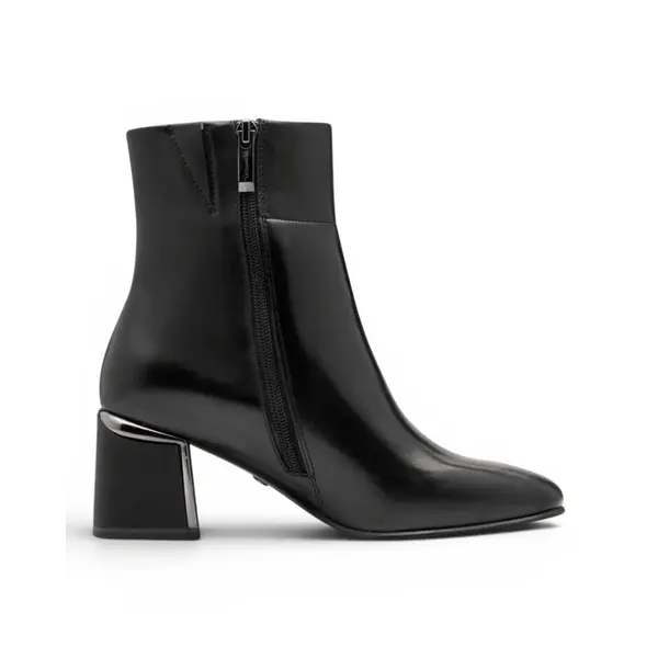 25341-45-003 Tamaris ženska gležnjača BLACK LEATHER