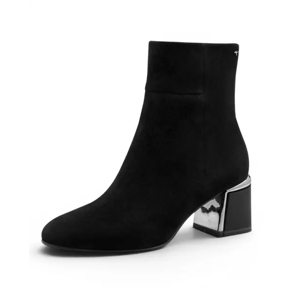 25341-45-004 Tamaris ženska gležnjača BLACK SUEDE