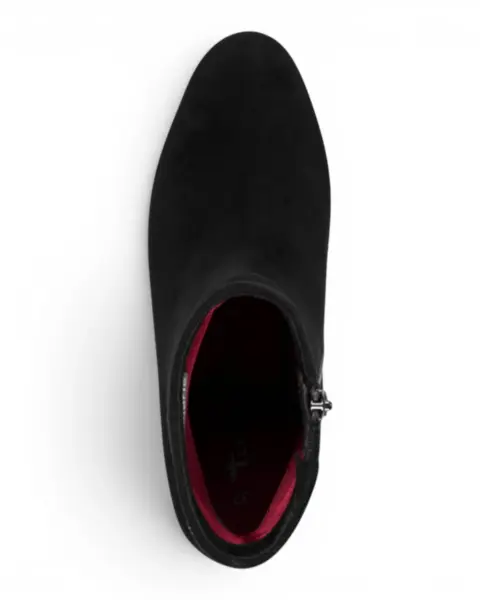 25341-45-004 Tamaris ženska gležnjača BLACK SUEDE