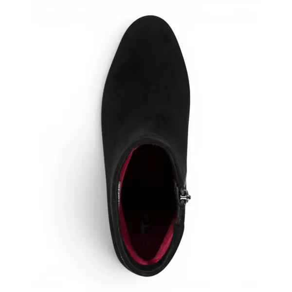 25341-45-004 Tamaris ženska gležnjača BLACK SUEDE
