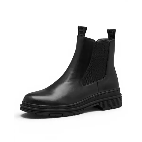 25436-41-003 Tamaris ženska gležnjača BLACK LEATHER
