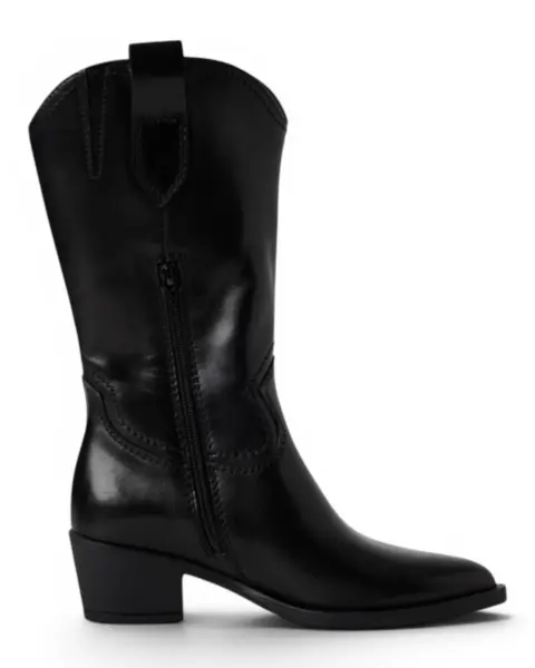 25701-41-003 Tamaris ženska čizma BLACK LEATHER