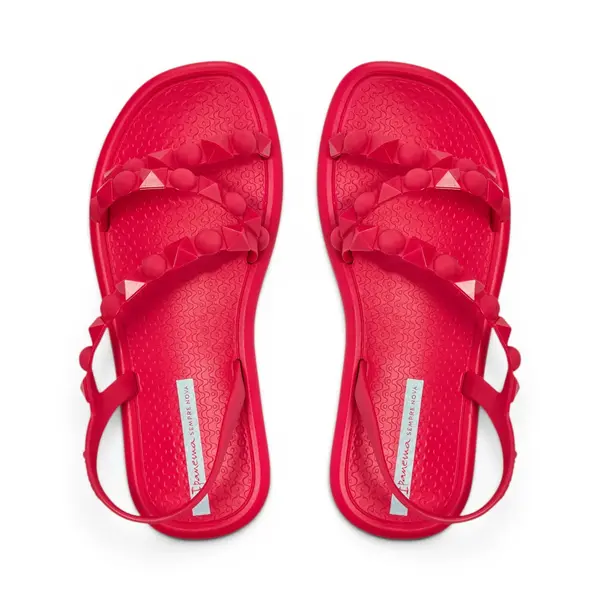 27148-AV839  IPANEMA MEU SOL FLATFORM AD DARK PINK/GREEN
