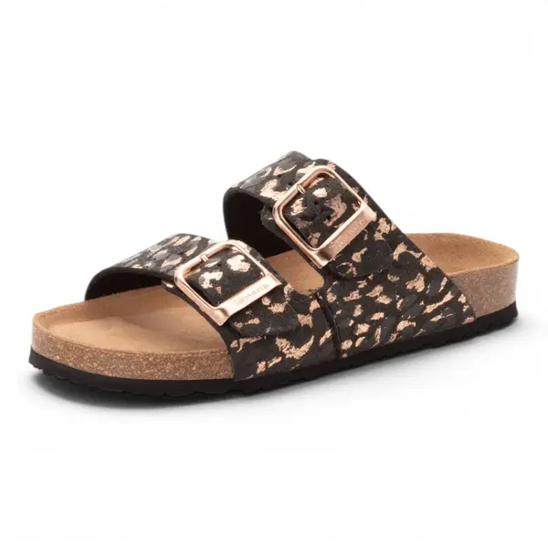 27523-46-090 Tamaris ženske natikače BLACK/LEOPARD