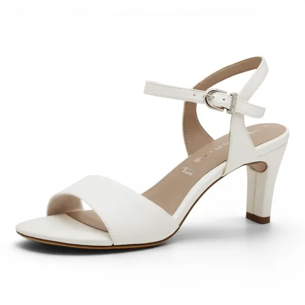 28008-42-140 Tamaris ženske sandale WHITE MATT