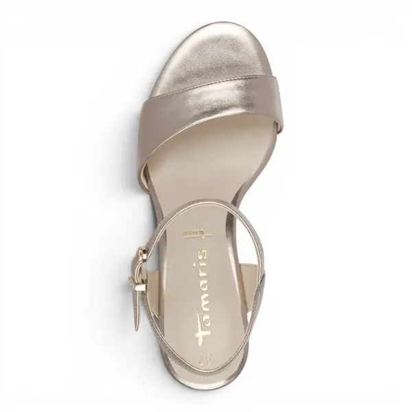 28008-42-933 Tamaris Ženske Sandalette LIGHT GOLD