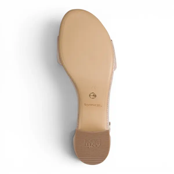 28201-42-968 Tamaris ženska sandala LT GOLD STRUCT