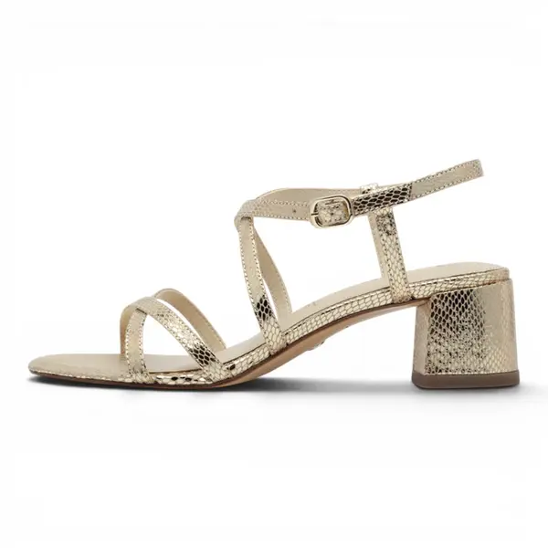 28204-42-968 Tamaris ženska sandala LT GOLD STRUCT