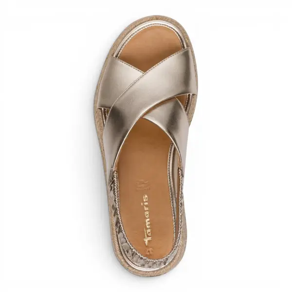 28246-46-933 Tamaris ženska sandala LIGHT GOLD