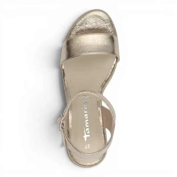 28300-42-933 Tamaris ženska sandala LIGHT GOLD