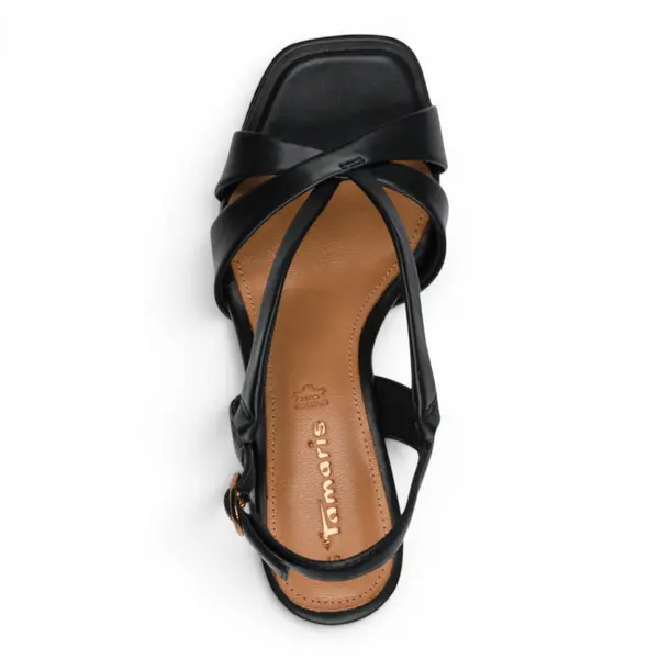28339-46-020 Tamaris ženska sandala BLACK MATT