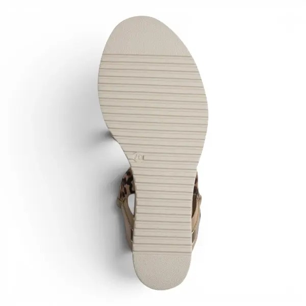 28357-44-445 Tamaris ženska sandala TAN COMB