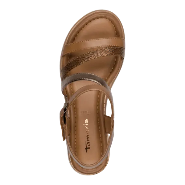 28713-46-305 Tamaris ženska sandala COGNAC